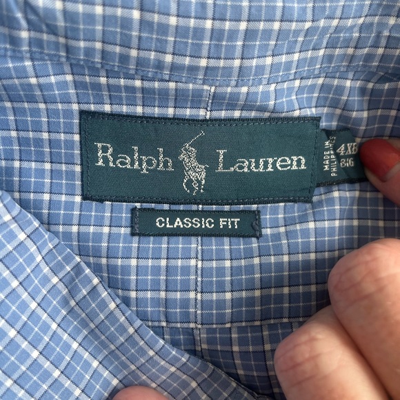 Ralph Lauren 4XB Men’s button down dress shirt - Picture 7 of 7